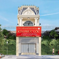 Thiết kế tiệm vàng Kim Phúc Lộc ở Long Khánh, Đồng Nai